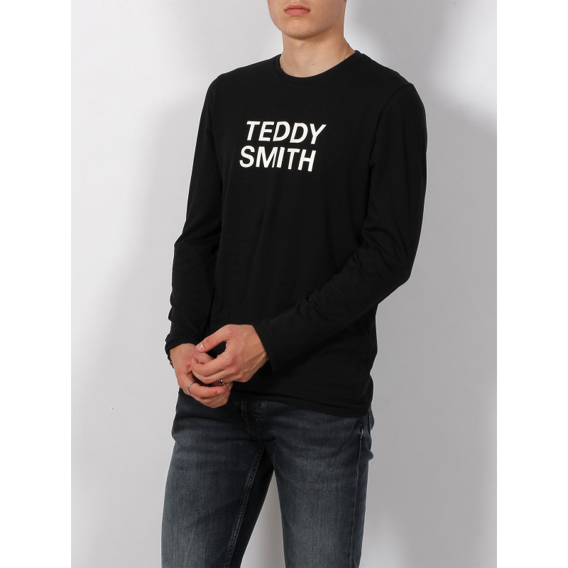 T-shirt manches longues ticlass noir homme - Teddy Smith