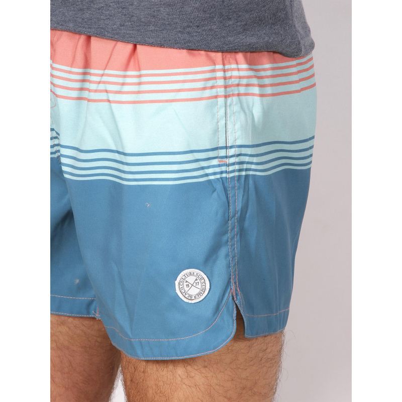 Boardshort SA Company USA - Homme - Matière Stretch 92% Polyester 8% Spandex - Taille M à 3XL - Pour Surf, Plage, Natation