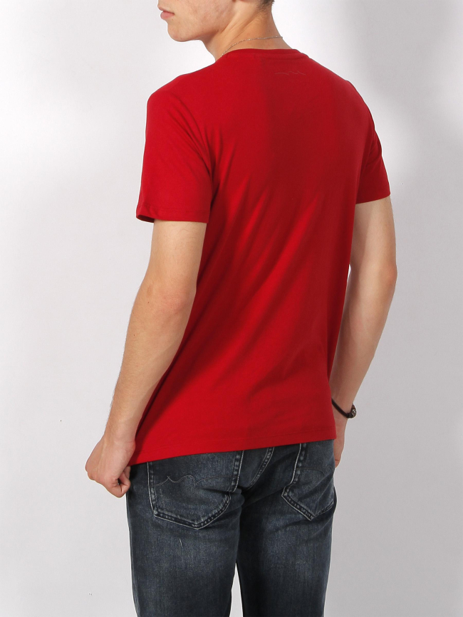 T-shirt ticlass 3 rouge garçon - Teddy Smith