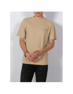 T-shirt mason back print beige homme - Jack & Jones
