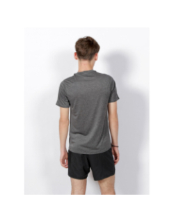 T-shirt de sport running gris homme - Mizuno