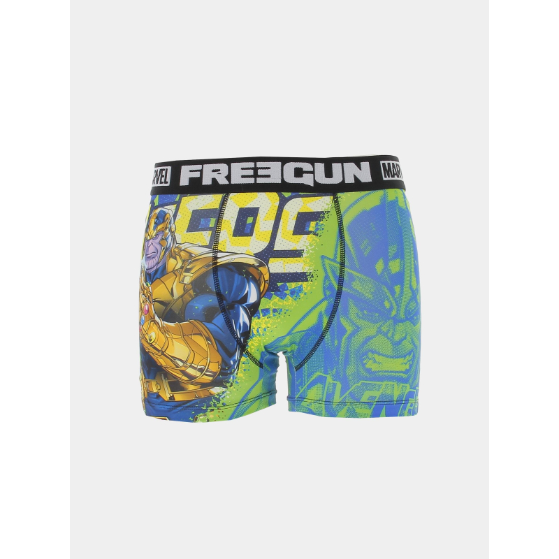 Boxer en microfibre thanos multicolore homme - Freegun