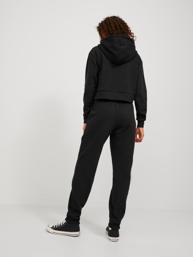 Pantalon de Jogging abbie relax noir femme - JJXX