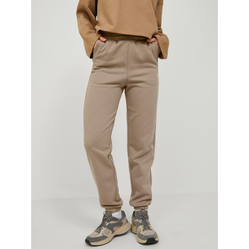 Pantalon de Jogging abbie relax marron femme - JJXX
