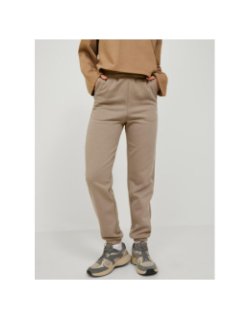 Pantalon de Jogging abbie relax marron femme - JJXX