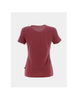 T-shirt essential logo bordeaux femme - Puma
