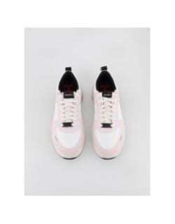 Baskets kilian tenn pumew blanc rose femme - Hugo