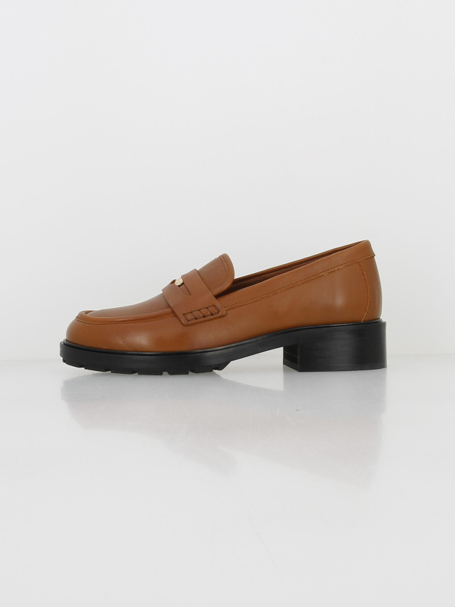 Mocassins iconic loafer marron femme - Tommy Hilfiger