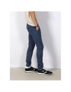 Pantalon chino bleecker print bleu homme - Tommy Hilfiger