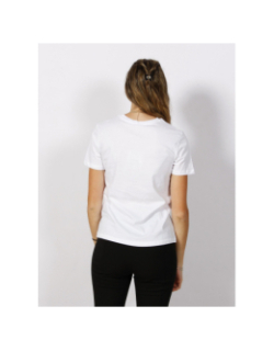 T-shirt mama love reg blanc femme - Only