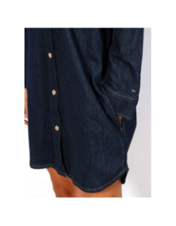 Robe en jean manches longues bleu femme - Tommy Hilfiger