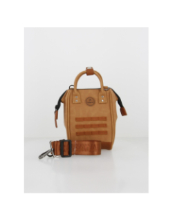 Sac à bandoulière nano moscou marron femme - Cabaïa