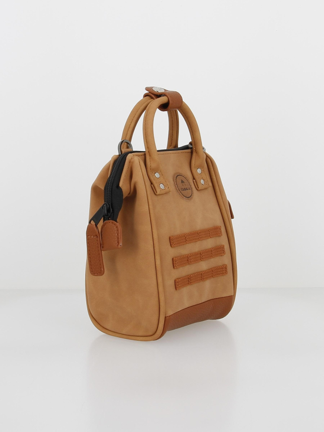 Sac à bandoulière nano moscou marron femme - Cabaïa