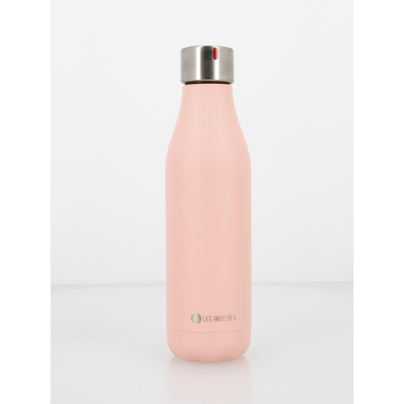 Gourde isotherme time up 500 ml rose - Les Artistes
