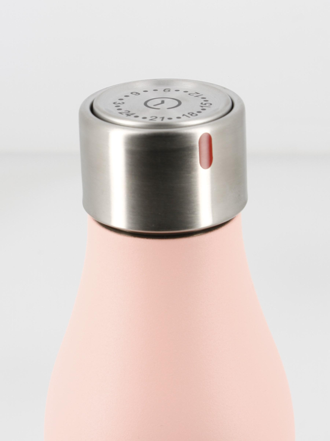 Gourde isotherme time up 500 ml rose - Les Artistes