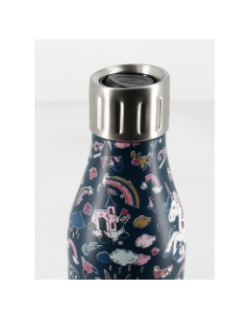 Gourde isotherme time up 500 ml licorne multicolore - Les Artistes