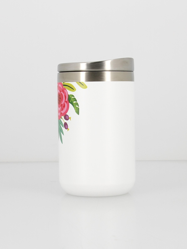 Gourde mug isotherme travel nectar blanc - Les Artistes