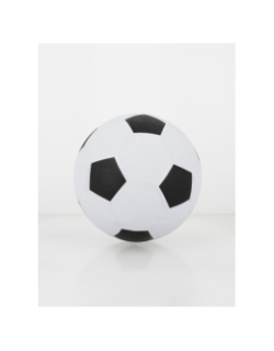 Ballon de football en caoutchouc noir blanc - Tremblay