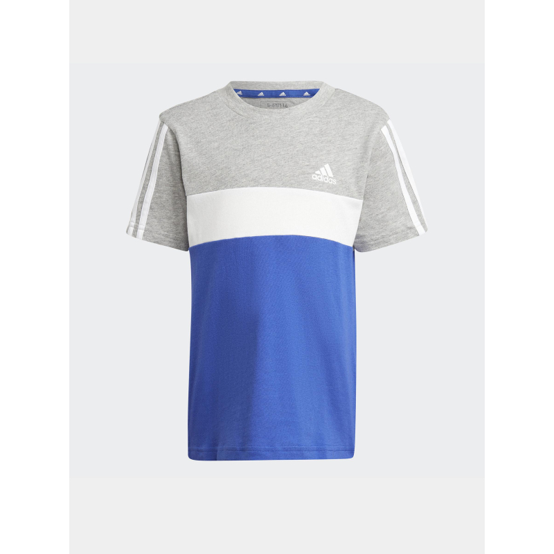 T-shirt colorblock 3s tiberio bleu enfant - Adidas