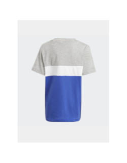 T-shirt colorblock 3s tiberio bleu enfant - Adidas