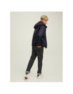 Doudoune hero hood noir enfant - Jack & Jones