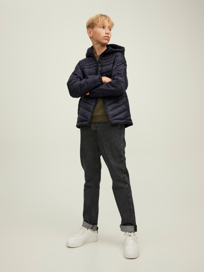 Doudoune hero hood noir enfant - Jack & Jones