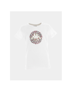 T-shirt sorya logo centré circulaire blanc enfant - Kappa