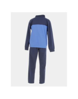 Ensemble jogging + sweat zippé lineair bleu enfant - Umbro