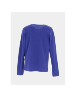 T-shirt james manches longues bleu marine garçon - Jack & Jones