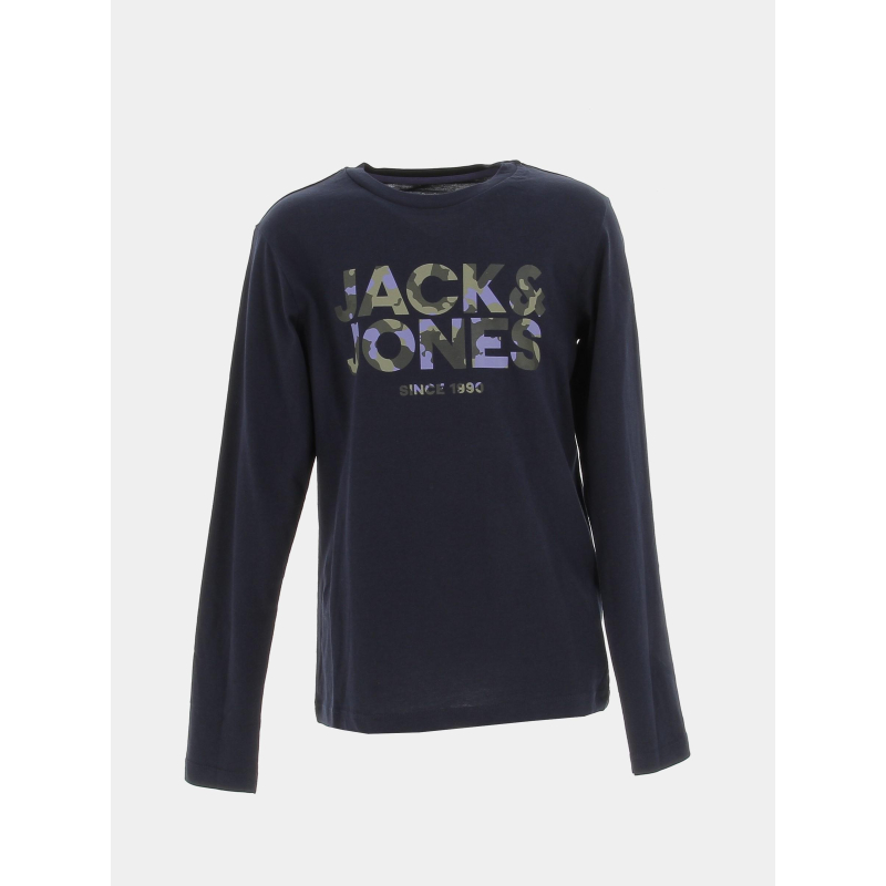 T-shirt james bleu marine enfant - Jack & Jones