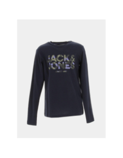 T-shirt james bleu marine enfant - Jack & Jones