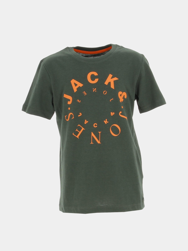 T-shirt warrior vert garçon - Jack & Jones
