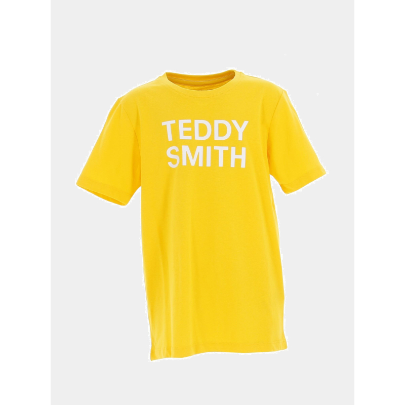 T-shirt ticlass 3 jaune enfant - Teddy Smith