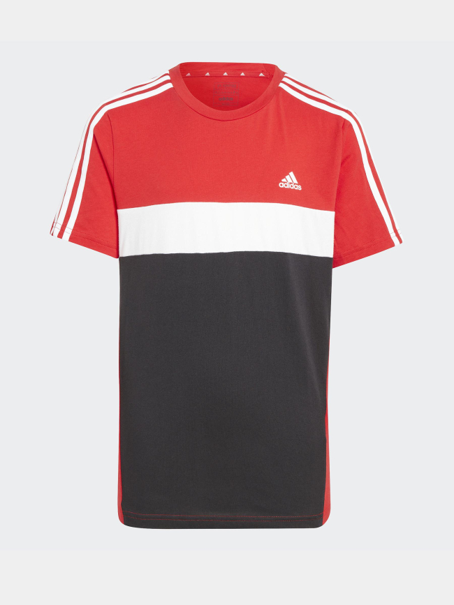 T-shirt 3s tiberio rouge noir enfant - Adidas