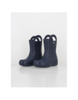 Bottes de pluie handle it bleu marine enfant - Crocs