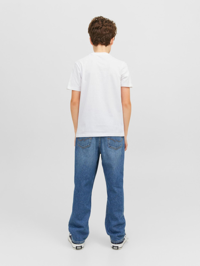 T-shirt afterlife squelette blanc garçon - Jack & Jones