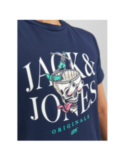 T-shirt afterlife squelette marine garçon - Jack & Jones