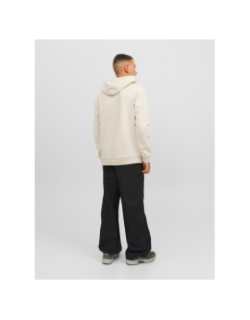 Sweat à capuche cologan aw23 beige homme - Jack & Jones
