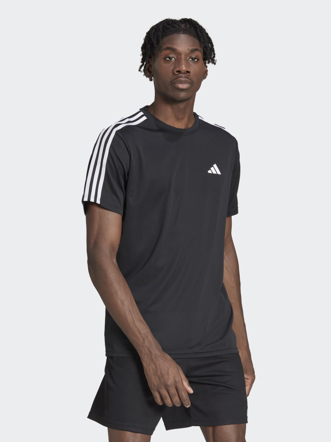 T-shirt de sport tr-es base noir homme - Adidas