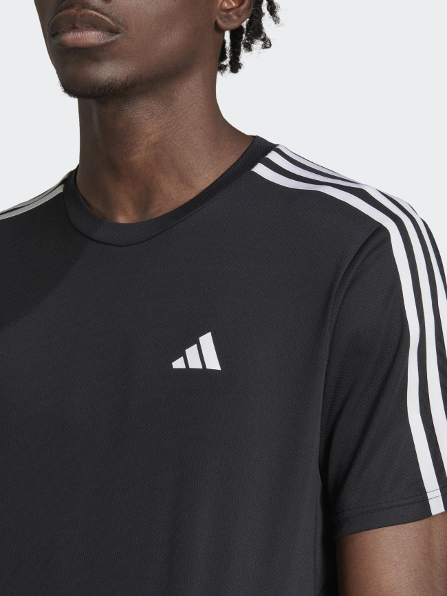 T-shirt de sport tr-es base noir homme - Adidas