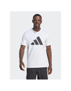 T-shirt tr-es basique logo blanc homme - Adidas