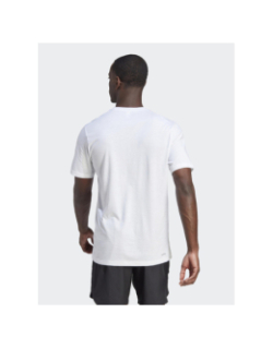 T-shirt tr-es basique logo blanc homme - Adidas
