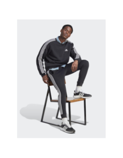 Sweat 3s fl basique logo brodé noir homme - Adidas