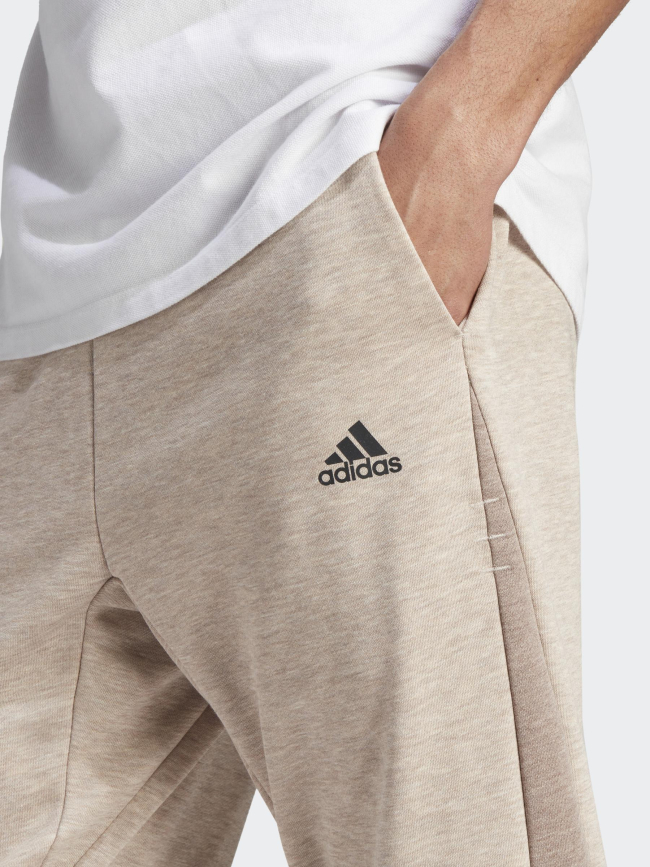 Jogging logo imprimé mel marron clair/foncé homme - Adidas