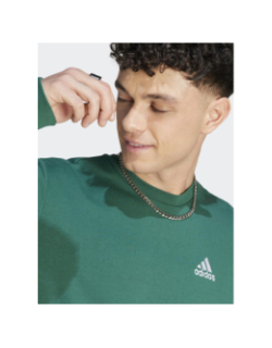 Sweat feelcozy logo brodé vert homme - Adidas