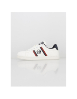 Baskets basses nizza flag bleu blanc enfant - Sergio Tacchini