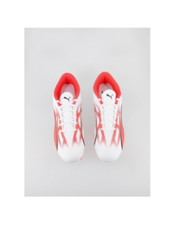Chaussures de football ultra play FG/AG blanc homme - Puma