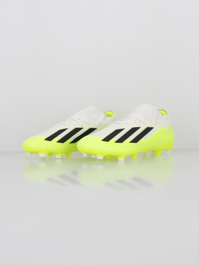 Chaussures de football X crazyfast.3 FG fluo enfant - Adidas