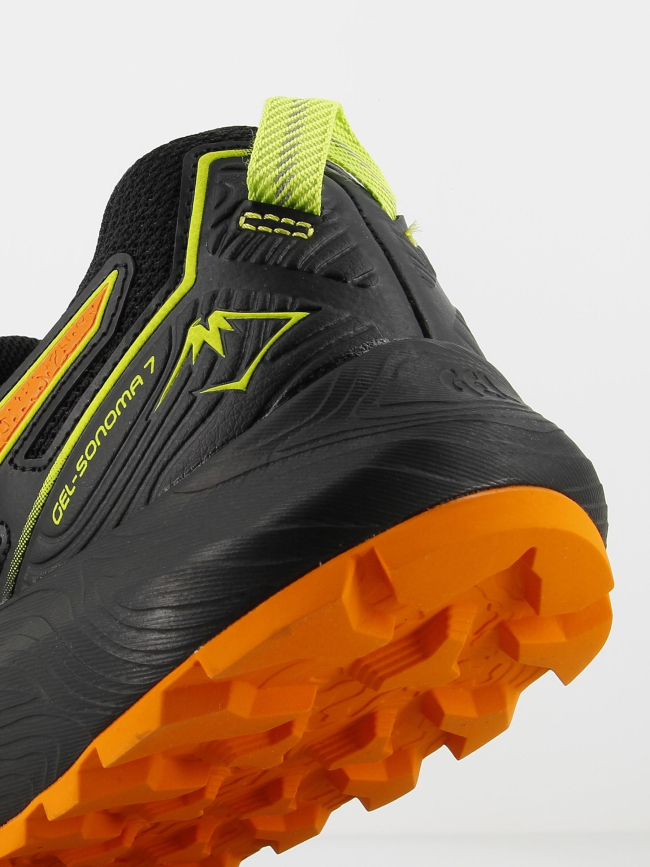 Chaussures de trail gel sonoma 7 noir orange homme - Asics