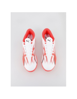 Chaussures de football ultra play tt blanc rouge homme - Puma